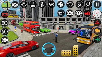 US Bus Simulator Bus Games 3D Tangkapan skrin 1