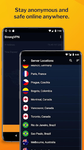 StrongVPN - Fast, Private VPN スクリーンショット 1