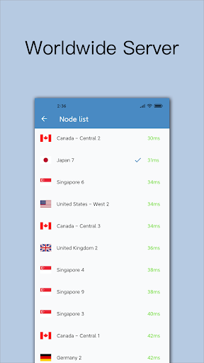 V2VPN - A Fast VPN Proxy Captura de pantalla 2