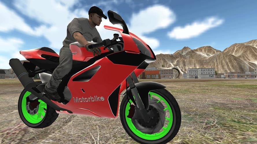 Motorcycle Racing Star Game Ekran Görüntüsü 1