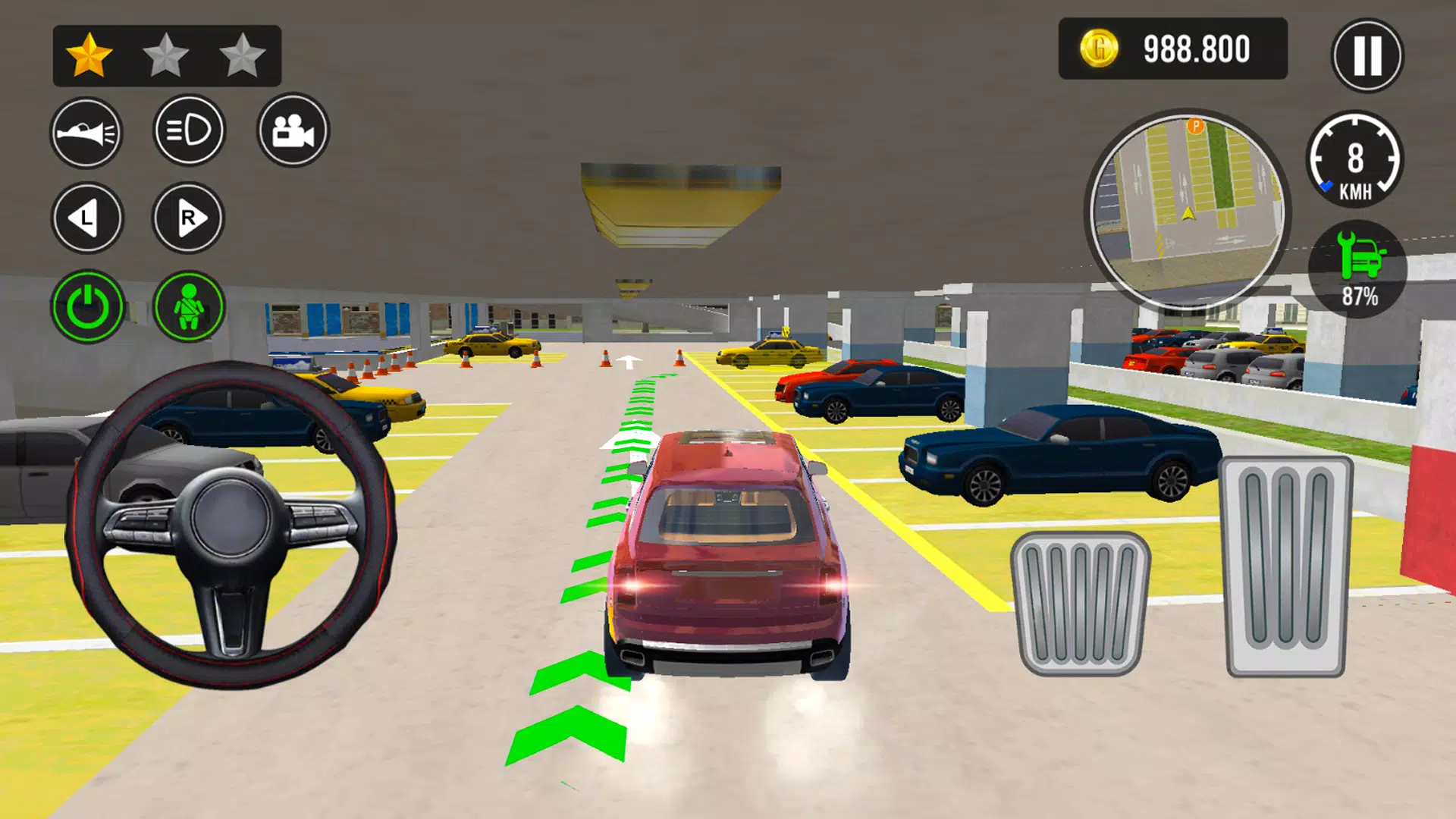 Real Car Parking Master 3D Pro 스크린샷 1