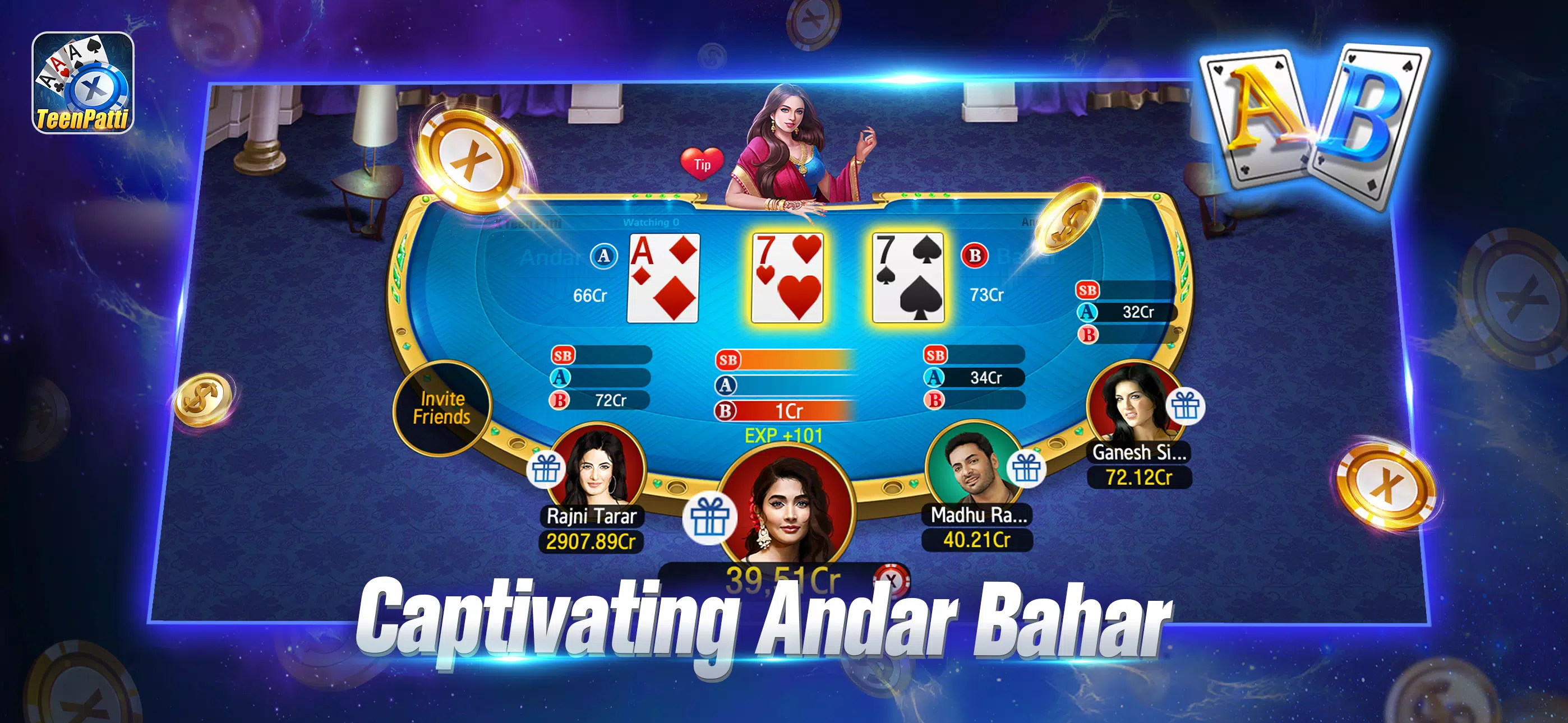 X Teen Patti स्क्रीनशॉट 3