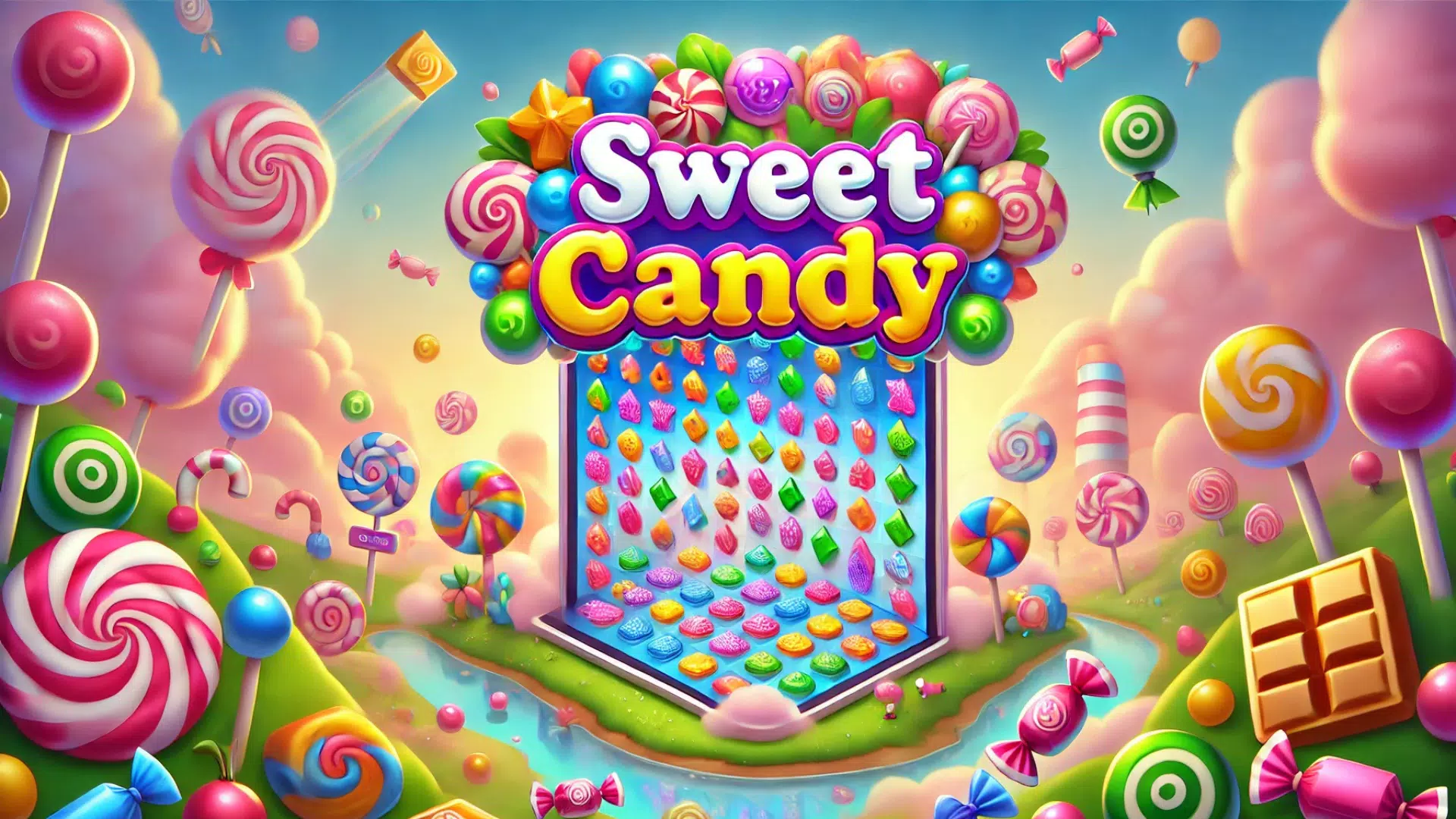 Sweet Candy - Match 3 Puzzle Tangkapan skrin 3