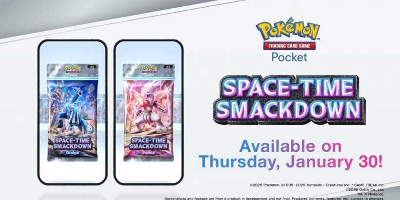 Pokémon TCG Pocket onthult handelsfunctie en ruimte-tijd SmackDown
