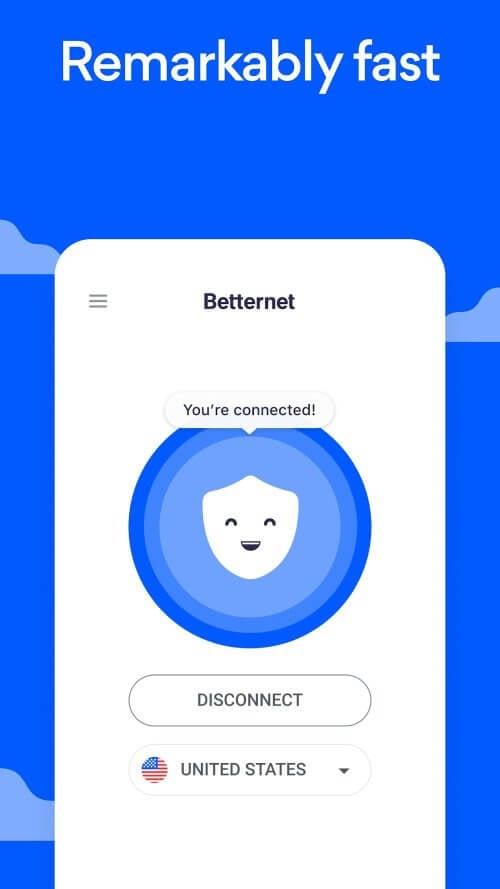 Betternet VPN Tangkapan skrin 1