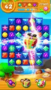 Jewels Track - Match 3 Puzzle Captura de tela 2