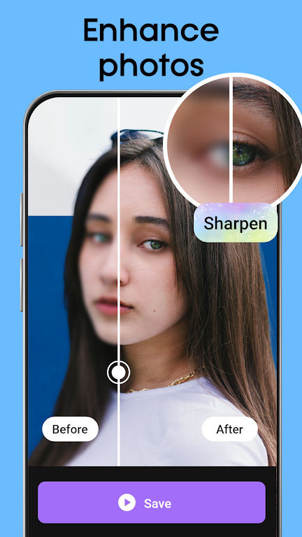 AI Photo Enhancer Editor স্ক্রিনশট 1