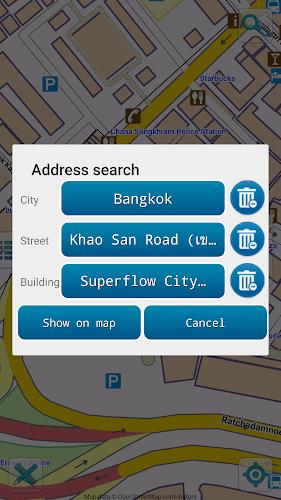 Map of Thailand offline Zrzut ekranu 2