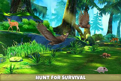 Owl Bird Simulator Birds Game Schermafbeelding 2