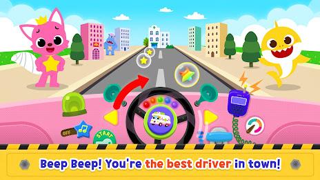 Baby Shark Car Town: Kid Games Ảnh chụp màn hình 1