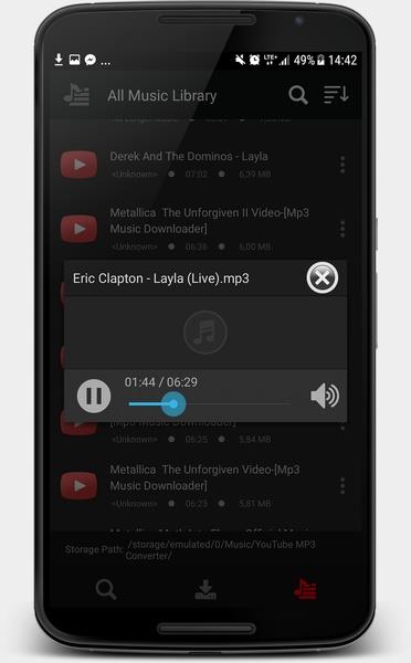 YouTube MP3 Converter Tangkapan skrin 0