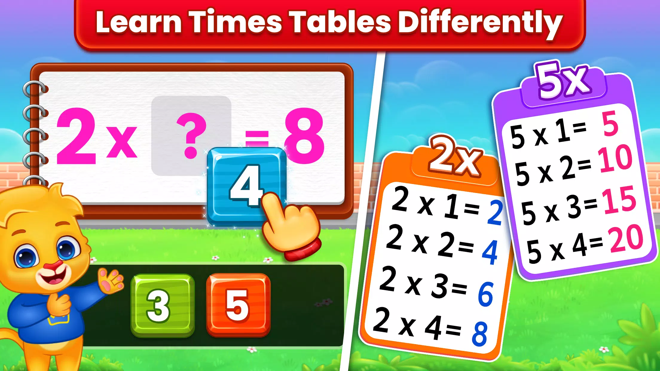 Kids Multiplication Math Games Tangkapan skrin 1