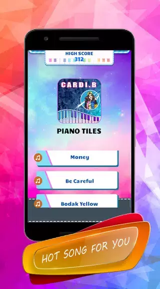 Cardi B - Piano Tiles Captura de pantalla 0