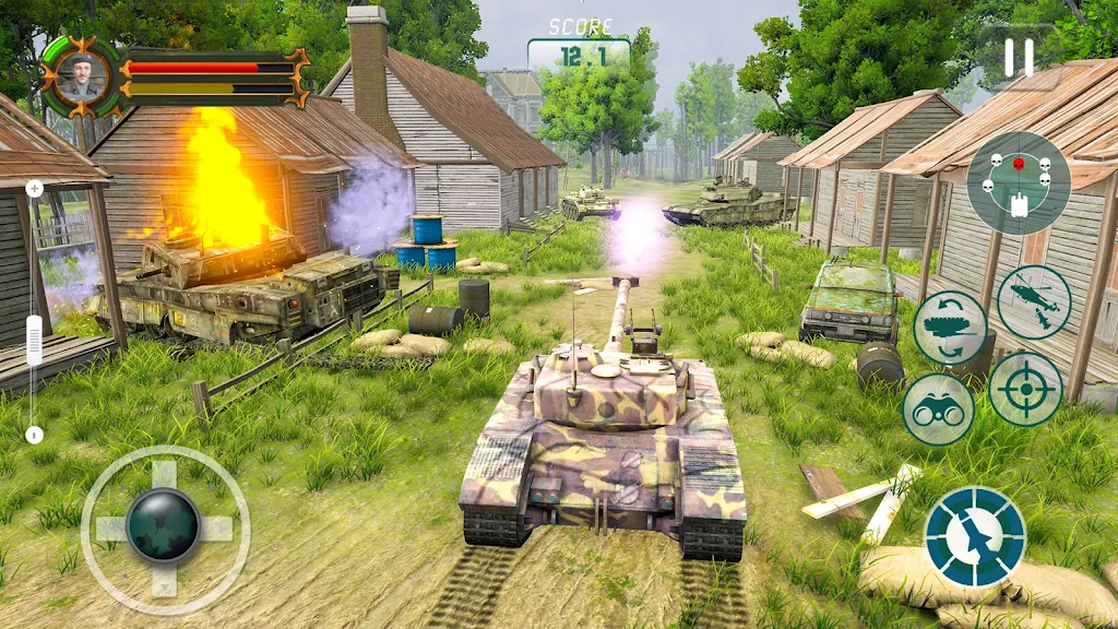 Army Tank Games Offline 3d Tangkapan skrin 3