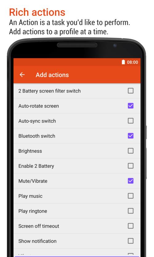 aProfiles - Auto tasks Screenshot 3