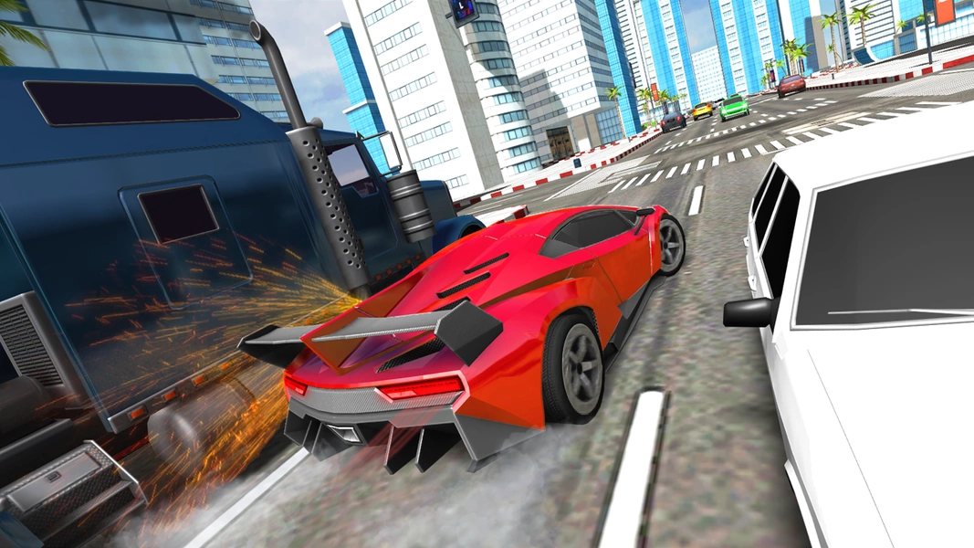 Extreme Car Driving in City Captura de tela 3