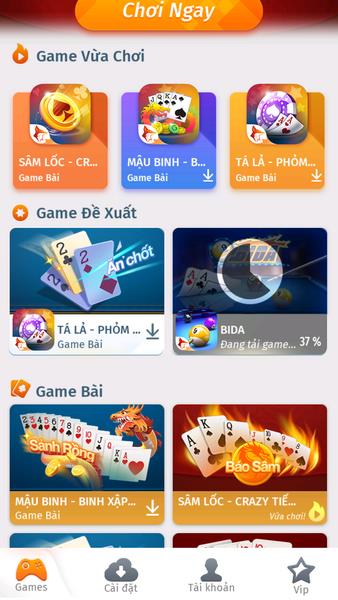 ZingPlay ภาพหน้าจอ 0