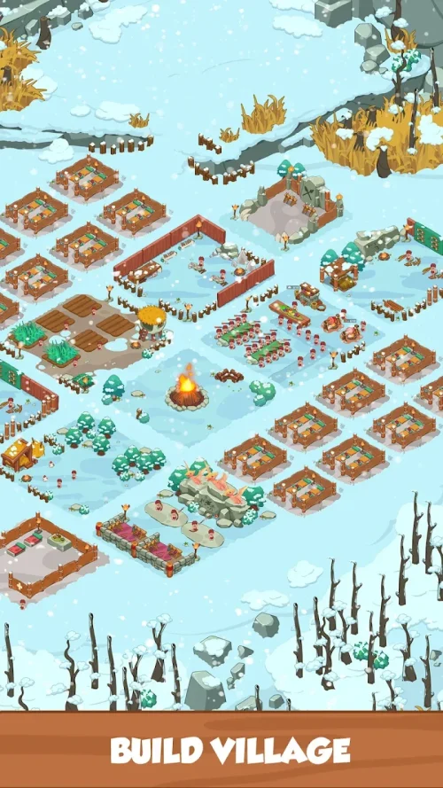 Icy Village: Tycoon Survival Zrzut ekranu 1