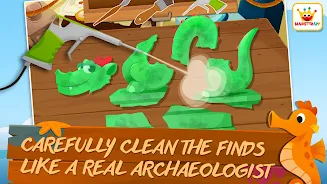 Archaeologist Deep Blue - Kids Schermafbeelding 1