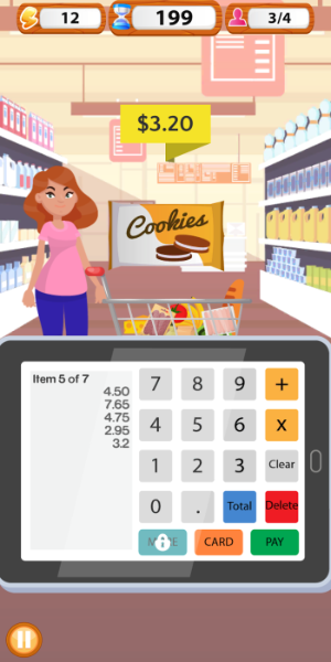 Supermarket Cashier Simulator Mod Ekran Görüntüsü 2