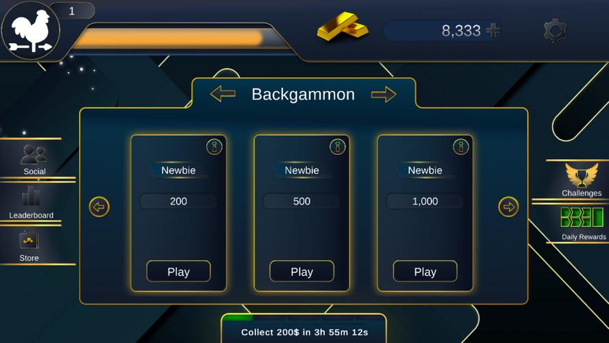 Backgammon Plakato : محبوسه 스크린샷 3