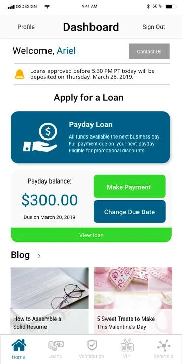 Net Pay Advance Ảnh chụp màn hình 1