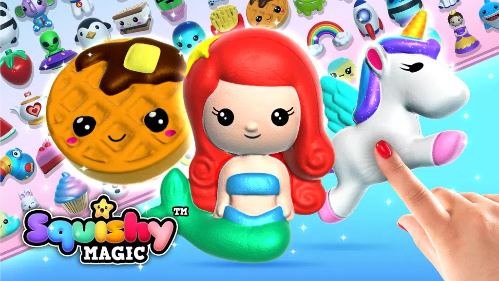 Squishy Magic: 3D Toy Coloring Ekran Görüntüsü 0