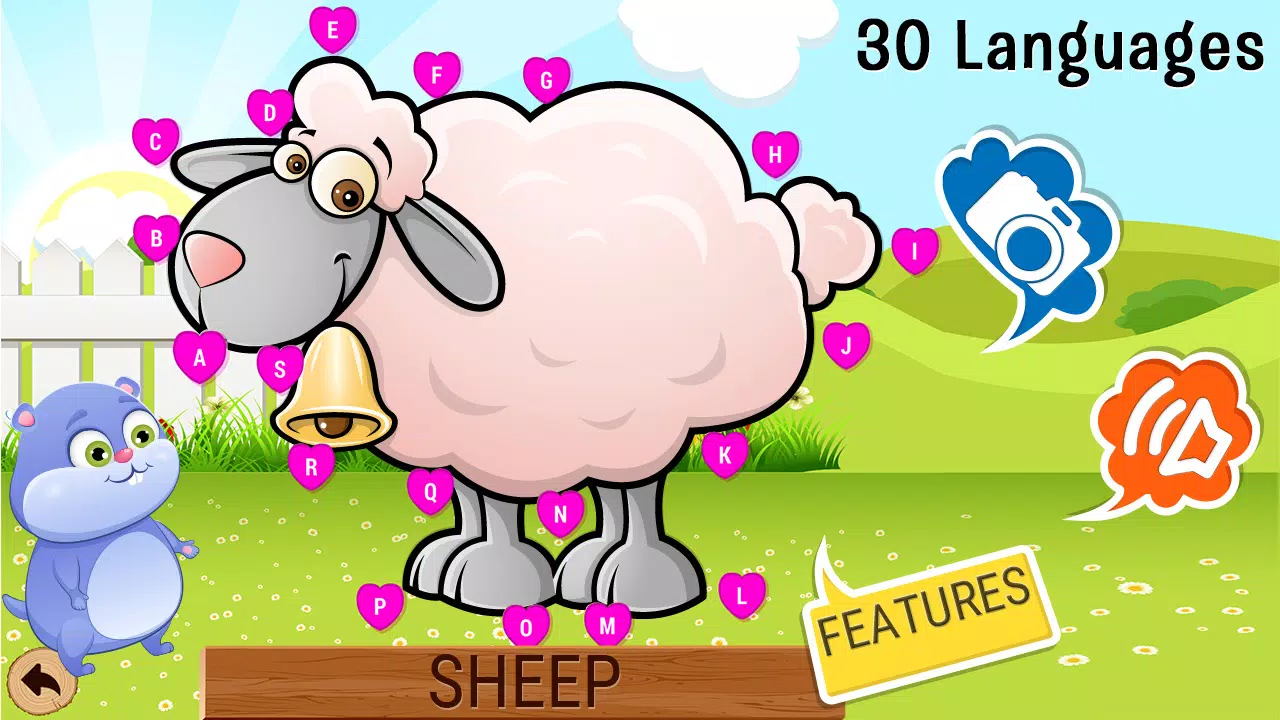 Alphabets game - Numbers game Captura de pantalla 2