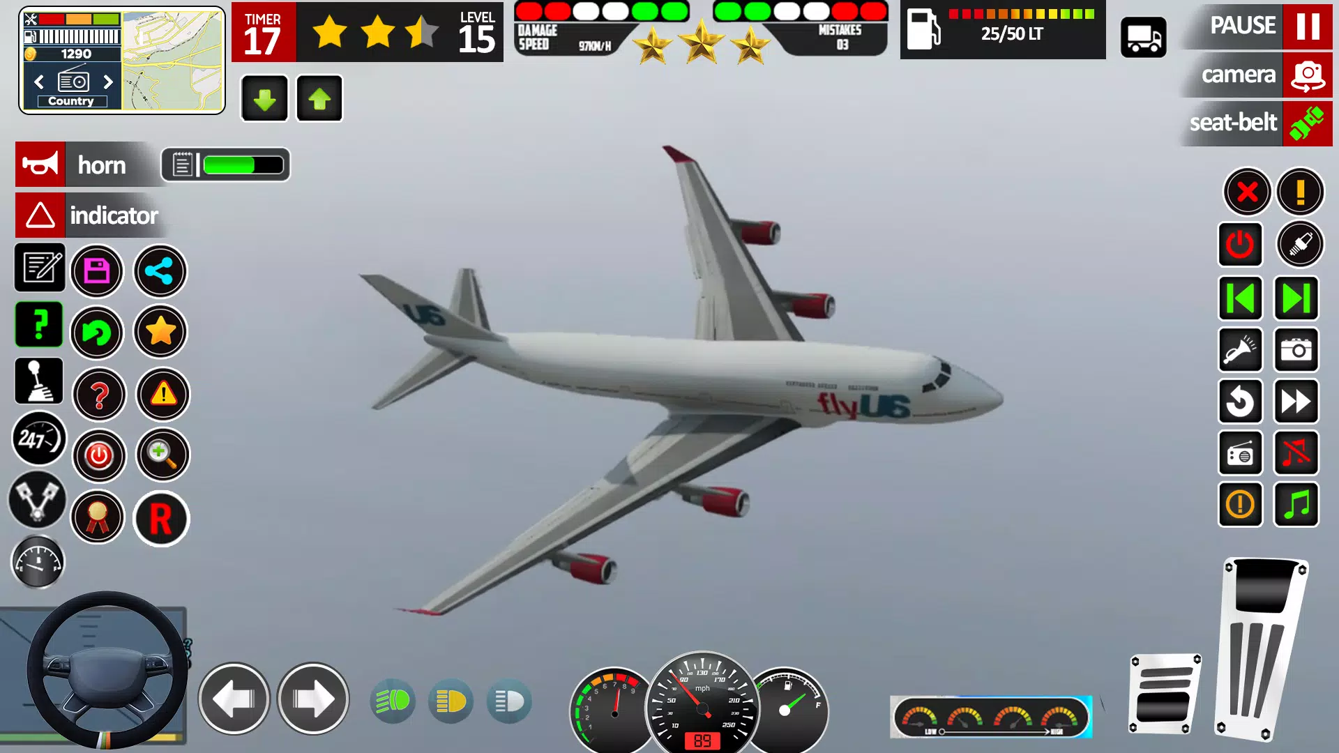 Schermata Plane Game Flight Simulator 3d 3