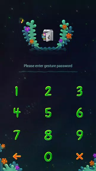 AppLock Theme Lucky Clover Captura de pantalla 1