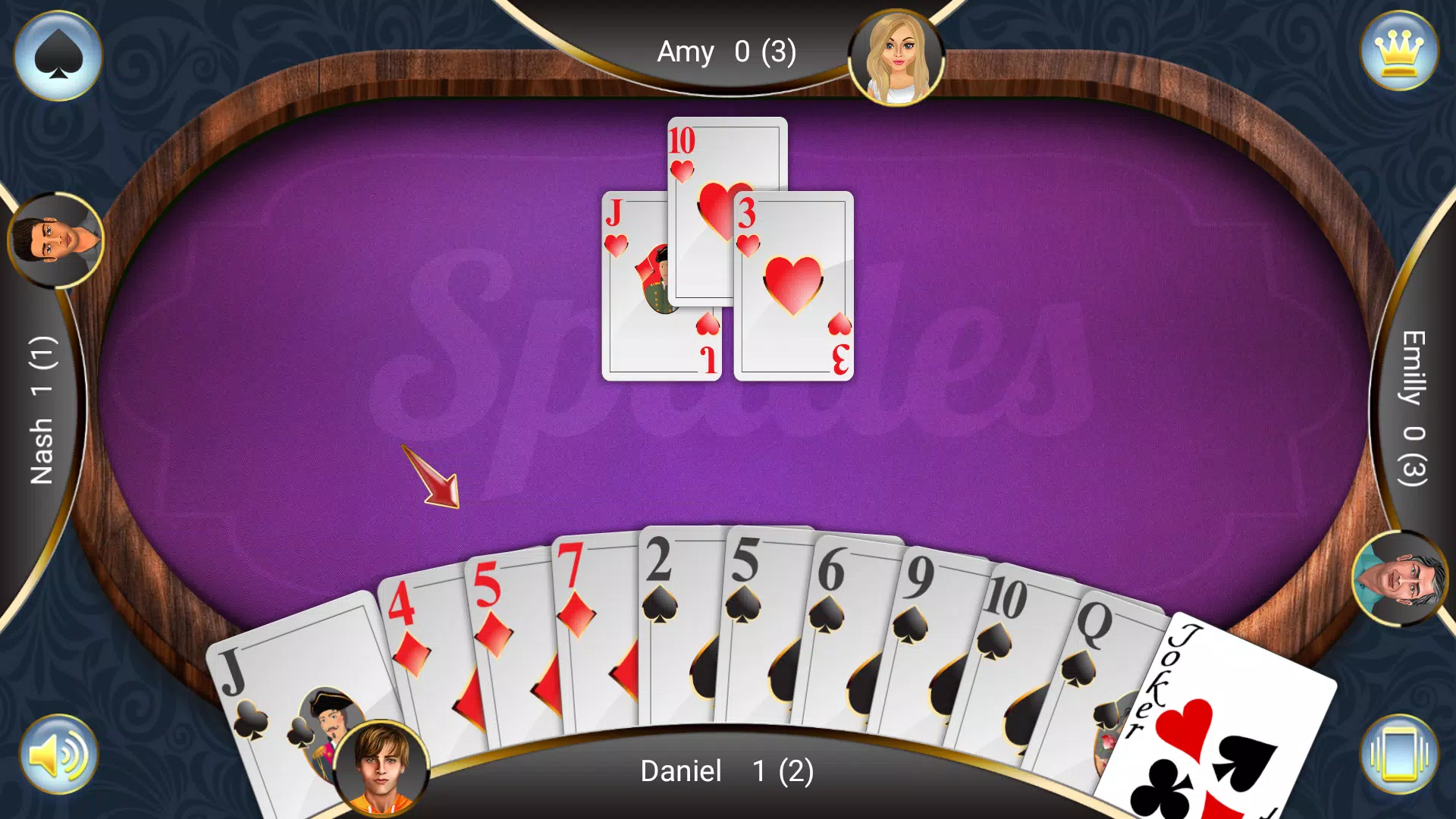 Spades: Card Game Ảnh chụp màn hình 2