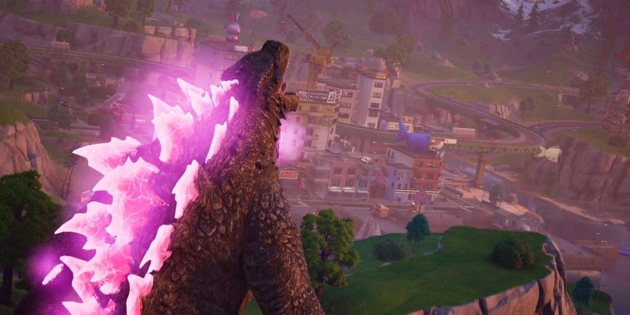 Fortnite: Godzilla ရဲ့မော်ကွန်းစွမ်းရည်ယိုစိမ့်
