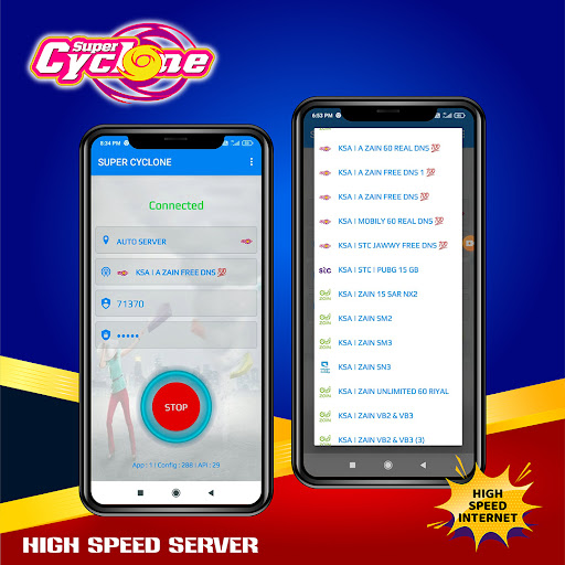 Super Cyclone Vpn Captura de tela 0