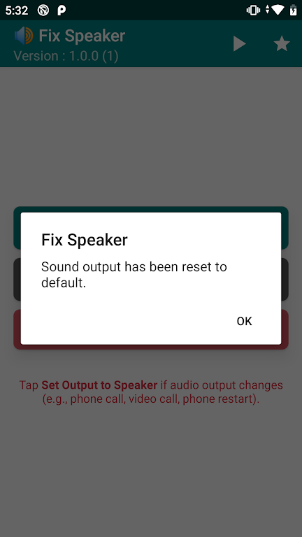 Fix Speaker - Disable Earphone স্ক্রিনশট 2