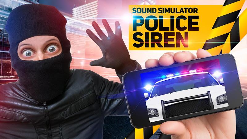 Police sound siren simulator Captura de pantalla 1