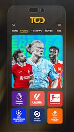 TOD - Watch Football & Movies ภาพหน้าจอ 0