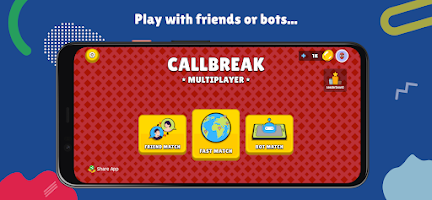 Call Break Multiplayer Ekran Görüntüsü 2