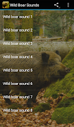 Wild Boar Sounds Ekran Görüntüsü 2