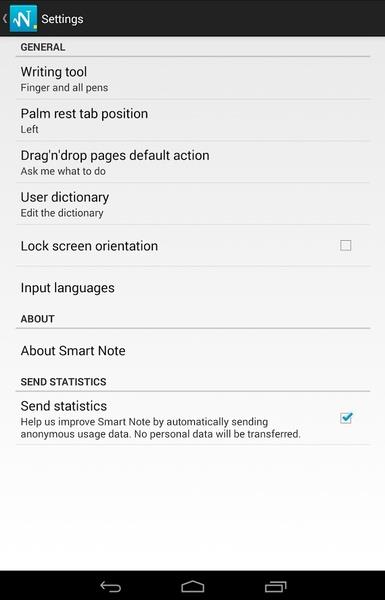 MyScript Smart Note ဖန်သားပြင်ဓာတ်ပုံ 2