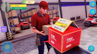 Food Delivery Boy Bike Game 3D スクリーンショット 3