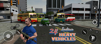 RTC Bus Driver- Indian 3D Game Captura de pantalla 0