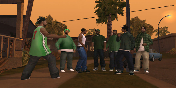 GTA: San Andreas MOD Captura de pantalla 1