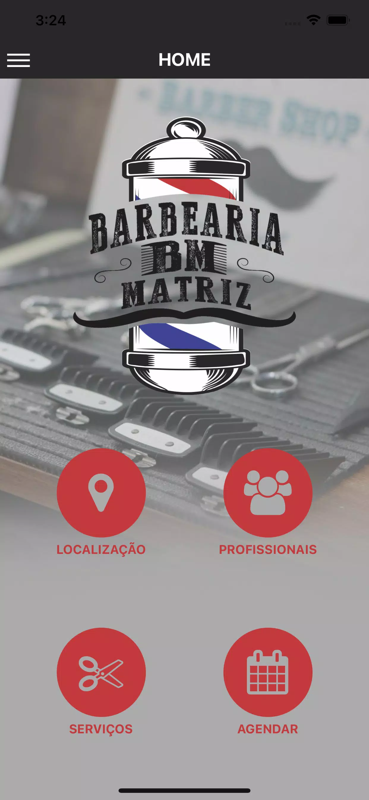 Barbearia Matriz Capture d'écran 0