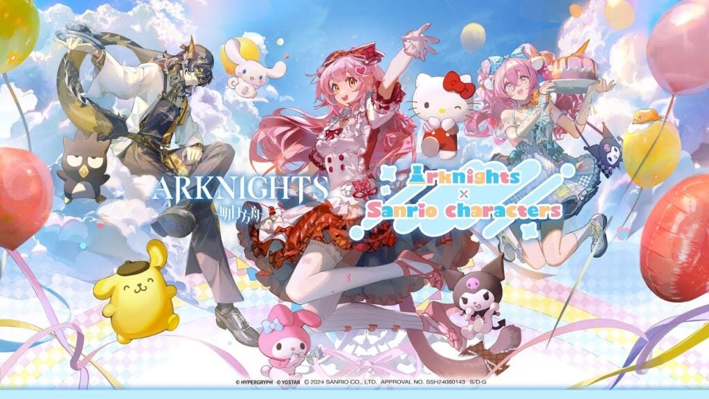 Arknights x Sanrio Collab mang đến những bộ trang phục dễ thương cho game thủ