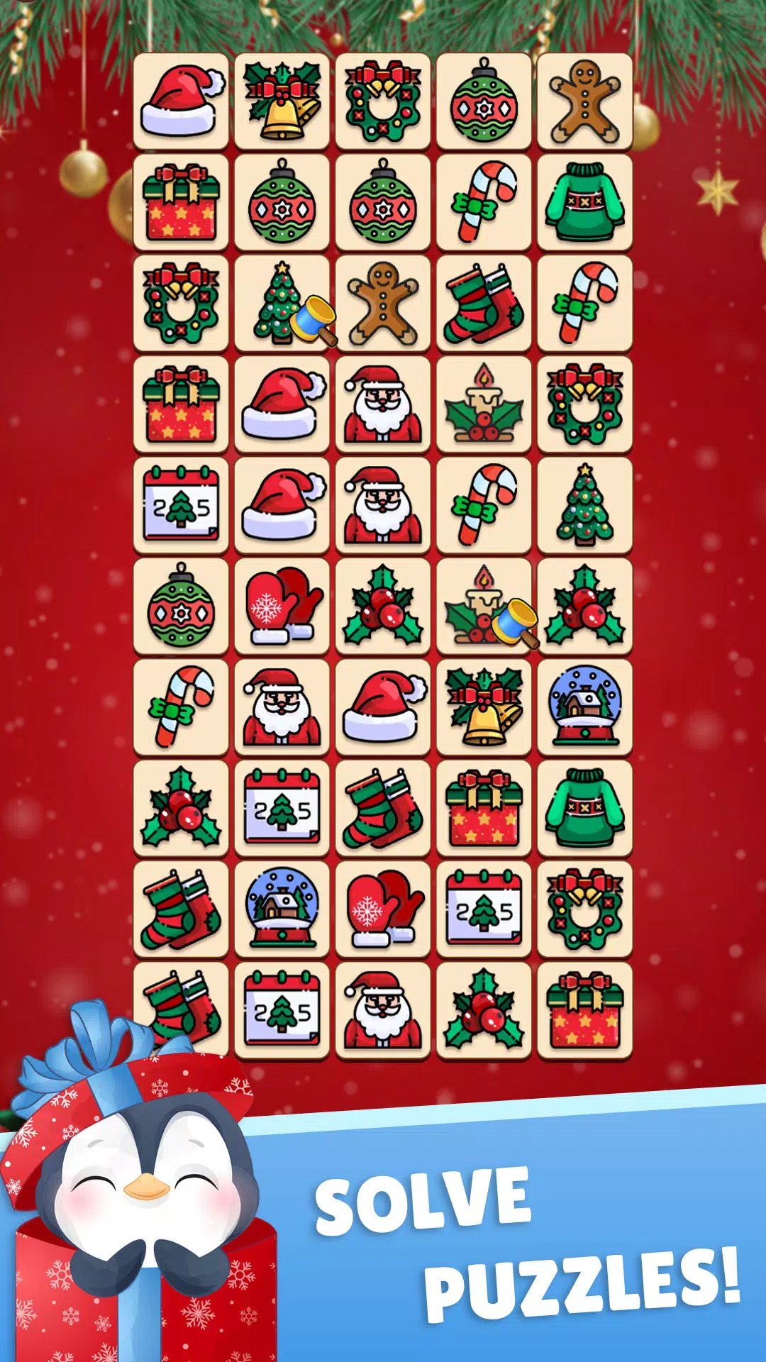 Xmas Tile Connect স্ক্রিনশট 1