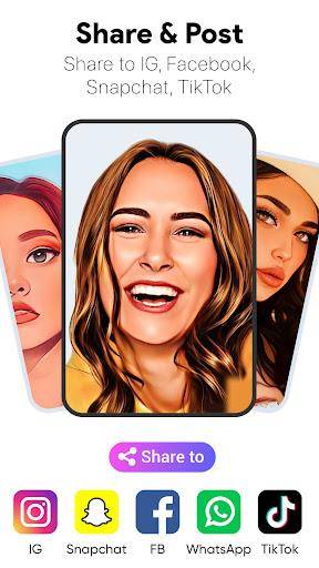 Schermata ToonTap: AI Headshot Generator 1