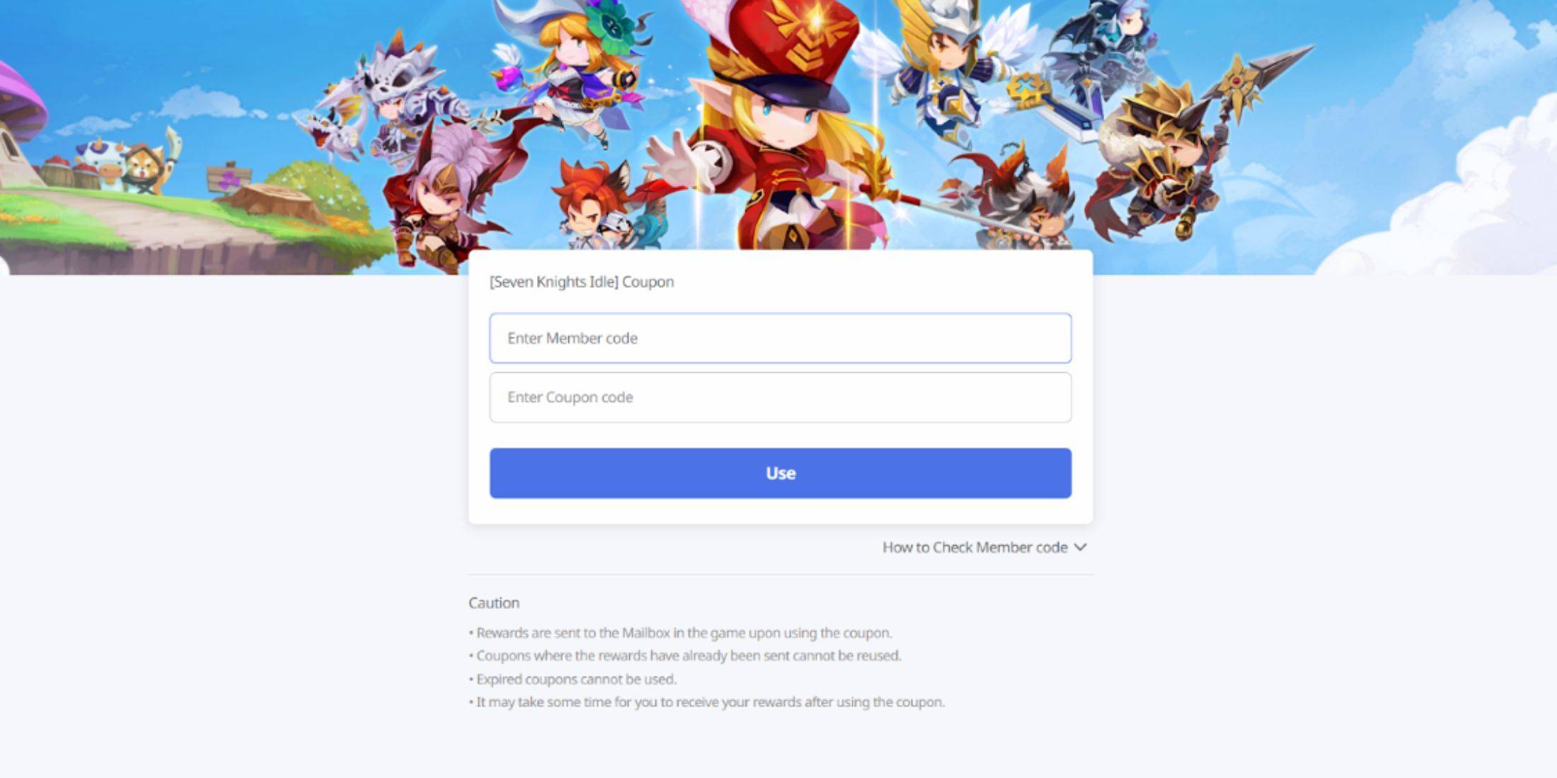 Redeeming Codes In-Game