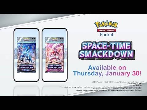 Pokémon TCG Pocket anuncia función de intercambio y expansión Space-Time Smackdown