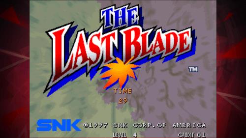 THE LAST BLADE ACA NEOGEO Ekran Görüntüsü 0