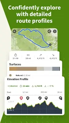 komoot - Wandern und Radfahren Screenshot 2